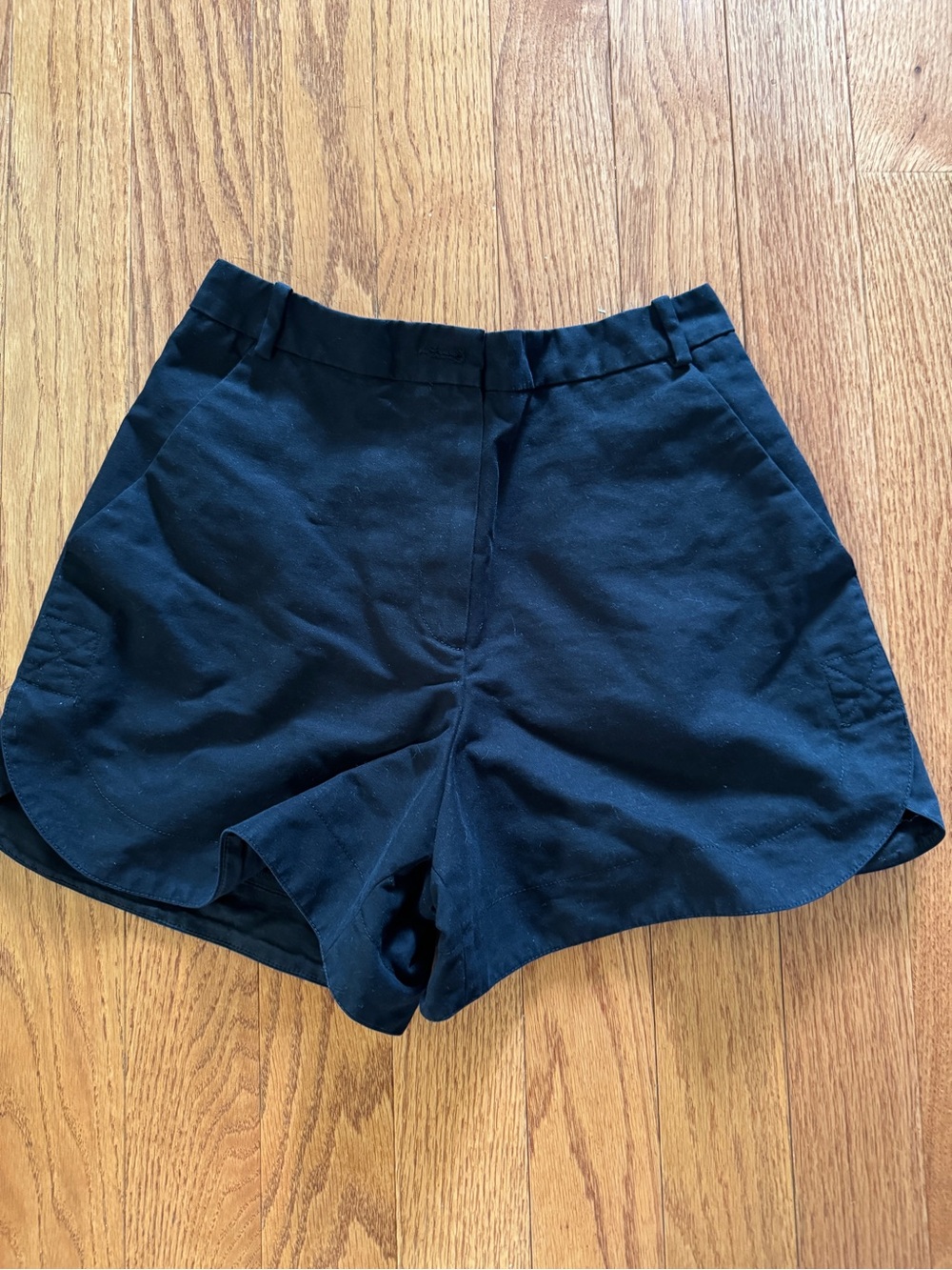 Maje Women’s Black High-Waist Shorts